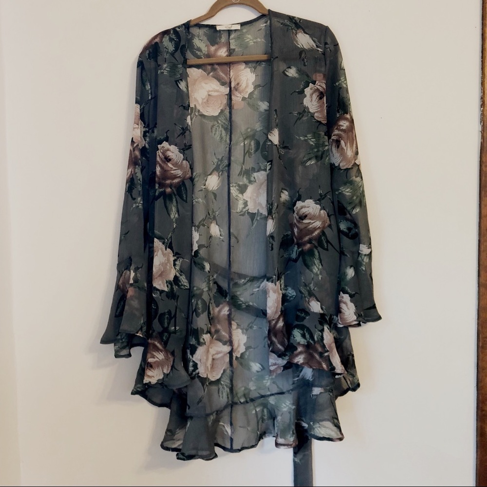 Floral Kimono